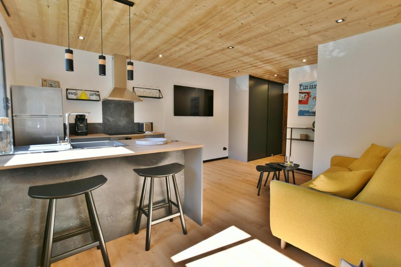 Bel appartement centre de Thônes lumineux et spacieux neuf Exterior foto